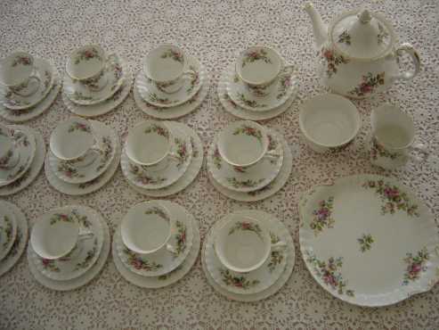 Antique Royal Albert complete tea set for 12 (40 pieces)