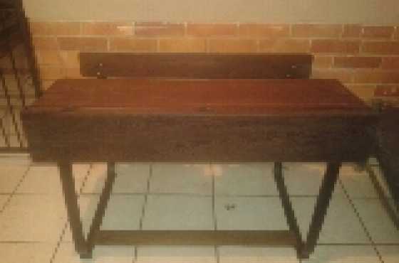 Antique school table