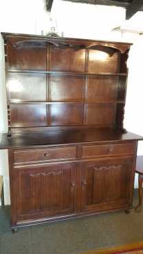 Antique Scottish Oak Welsh Dresser