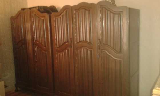 Antique Solid imbuia bedroom suite