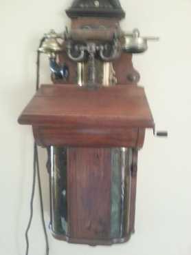 Antique telephone