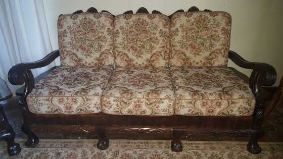 Antique Vintage 5 seat set