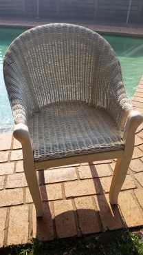 Antique wicker chair