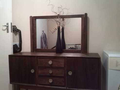 Antique wood Dressing Table (Art Deco Style)