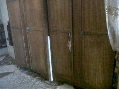 Antique wooden wardrobes