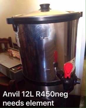 Anvil steam pot