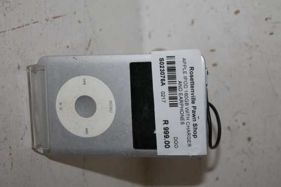 Apple Ipod 160GB S023076A Rosettenvillepawnshop