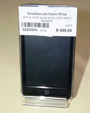 Apple Ipod 32GB S020424A Rosettenvillepawnshop