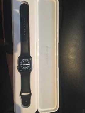 Apple Watch Sport 42mm met charge stand