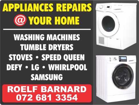 Appliances Repairs At Your Home