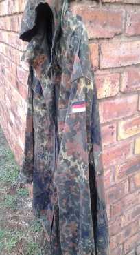 Army surplus german flecktarn parkas