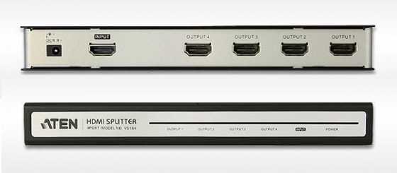 ATEN VIDEO SPLITTER 4 PORT HDMI, HIGH QUALITY