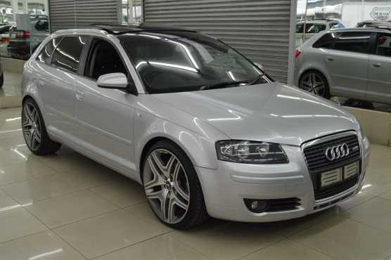 Audi - A3 Sportback 2.0 T FSi Ambition DSG (Silver)