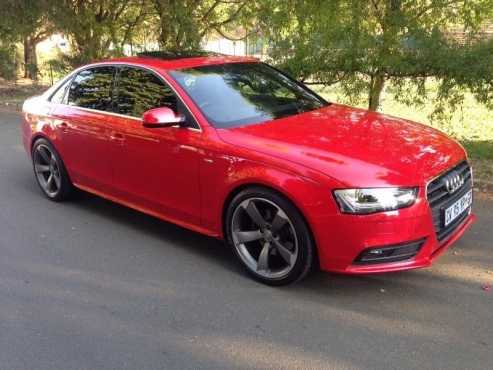 AUDI A4 2.0 TDI SE MULTITRONIC RED