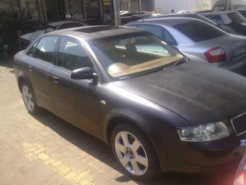 audi a4 b6 2.0 stripping