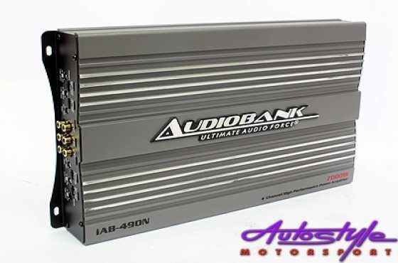 Audiobank IAB Series 7000w 4channel Amplifier