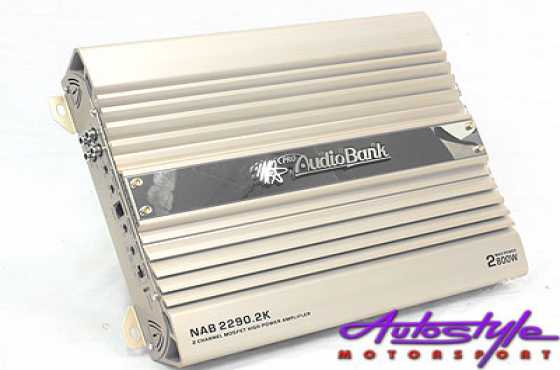 Audiobank NAB-Series 5600w 4ch Amplifier