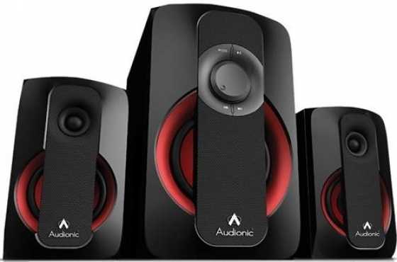 Audionic Mega-33 2.1 Channel Hi Fi speakers with FM radio