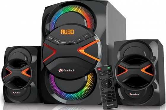 Audionic Rainbow R16 2.1 Channel Hi Fi speakers with FM radio