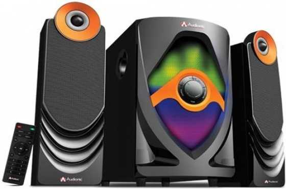 Audionic Rainbow R20 2.1 Channel Hi Fi speakers with FM radio