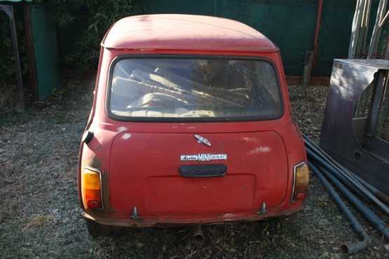 AUSTIN MINI BODY ONLY NO PAPERS
