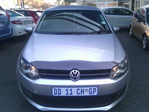 Automatic VW Polo6 1.6 Engine Capacity, 5Doors, 2014 Model, Factory AC, CD Player, Central Locking