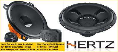 Autostyle Hertz Car Audio Now Available