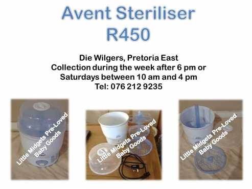 Avent Steriliser - Please whats app during office hours