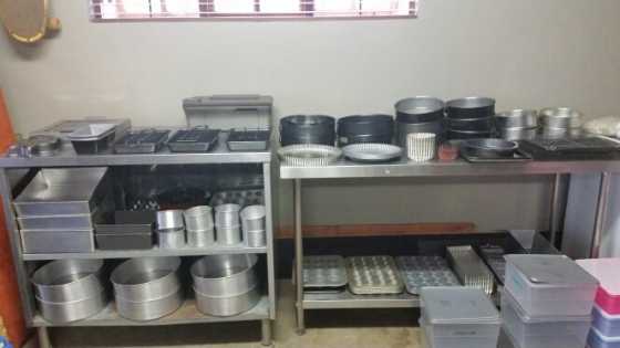 Bakery baking tins and pans