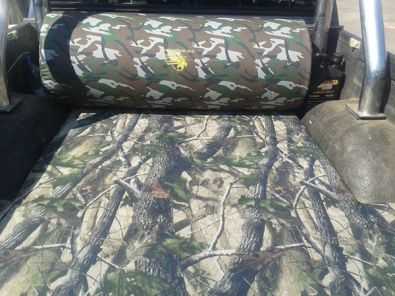 Bakkie mattresses, seat covers and cushions.