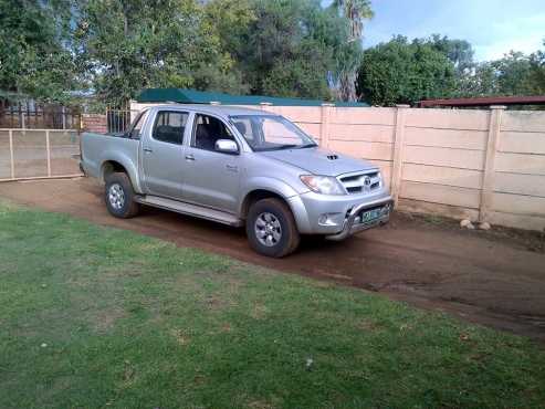 Bakkie te ruil D4D toyota hilux dc te ruil