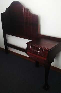 Ball and Claw Single bed Headboard set.