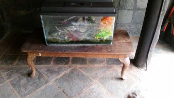 ball and claw wood coffee table