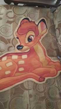 Bambi bathroom carpet.