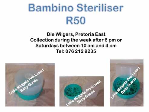 Bambino Steriliser - Please whats app during office hours