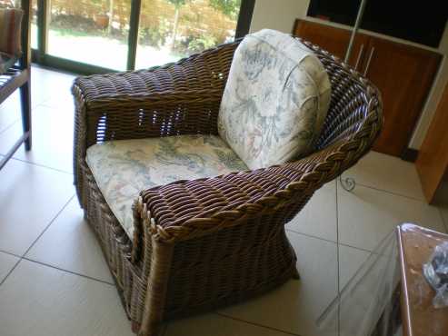 BAMBOO CANE LOUNGE SUITE 3, 2, AND 1 SEATER