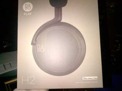 BANG amp OLUFSEN H2 headphones