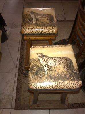 BAR STOELE TE KOOP - BIG 5 PRINT - LUIPERD