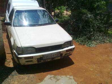 bargain 1.6 mazada rustler,96 model with canopy