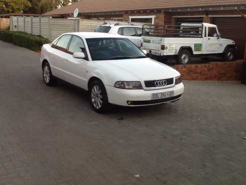 Bargain 1.8T Audi A4 Full house in excellent condition R30000