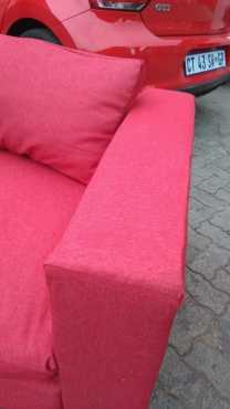 Bargain 2 seater couch wih otoman