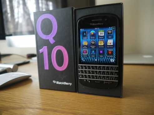 BARGAIN BLACKBERRY Q10 BUSINESS PHONE 16GB LATEST to sell or swop