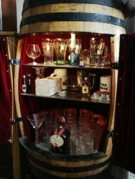 Barrel Bar  quotBooze Cabinetquot