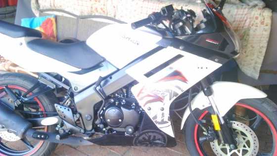 Bashan 250 rr motorcycle