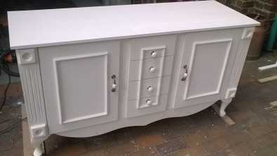 Bathroom vanity sideboard