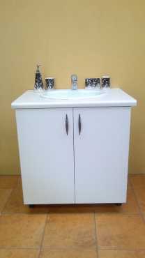 Bathroom Vanity Unit with Basin and Mixer