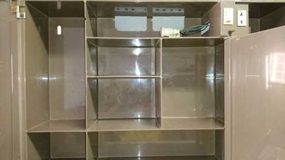 Bathroom wall cabinet with mirror