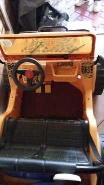 Battery operated Jeep for kids