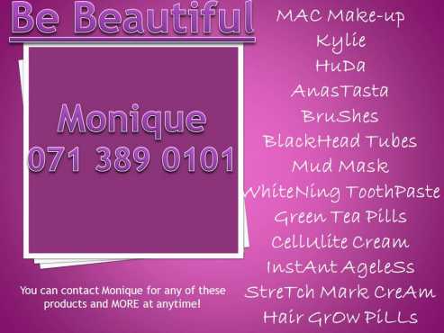 Be Beautiful by Monique, lots of amazing products to choose from