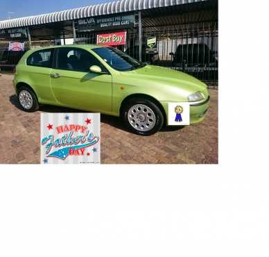 Be Ready now with this Bang Madiba Sale - Alfa Romeo 147 1.6TSpark 3Dr to go